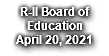 R-II Board of Education April 20, 2021